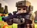Spel Piksel Dorp Stryd 3D.io aanlyn