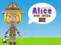 Spel Wêreld van Alice: Dino Fossiel aanlyn