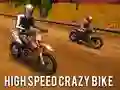 Spel Hoogsnelheid Mal Fiets aanlyn Spel Hoogsnelheid Mal Fiets aanlyn