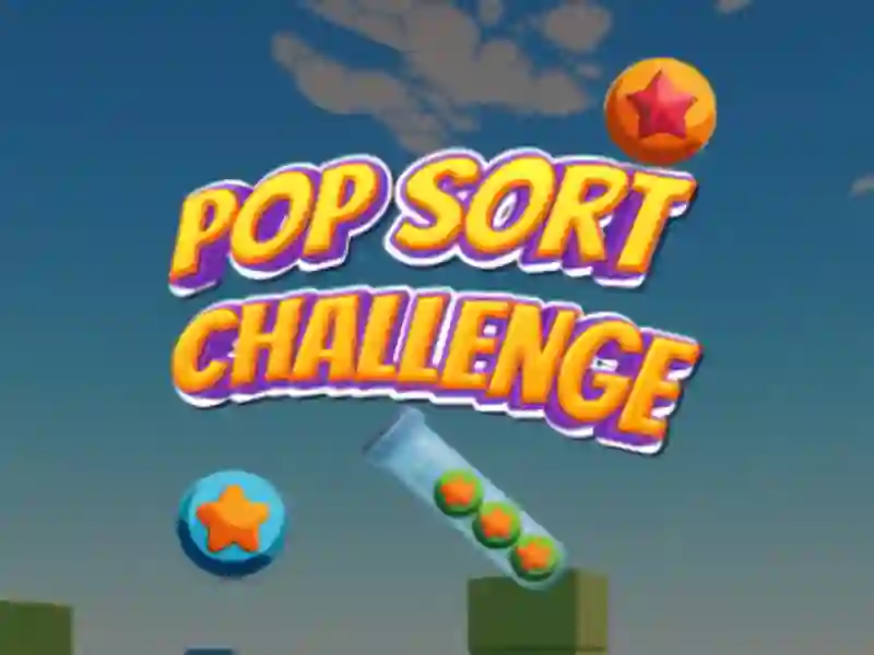 Spel Pop sorteer uitdaging aanlyn Spel Pop sorteer uitdaging aanlyn