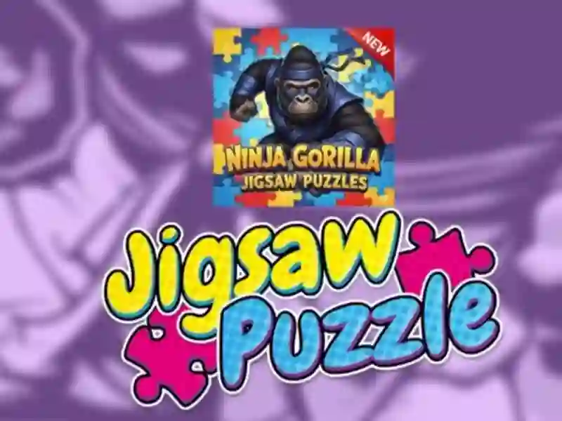 Spel Ninja Gorilla Jigsaw Puzzles aanlyn