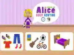 Spel Wêreld van Alice se Daaglikse Routines aanlyn Spel Wêreld van Alice se Daaglikse Routines aanlyn