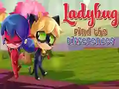 Spel Ladybug: Vind die verskille aanlyn