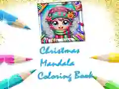 Spel Kersfees Mandala Kleurboek aanlyn