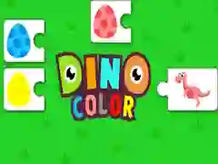 Spel Dino Kleur aanlyn Spel Dino Kleur aanlyn