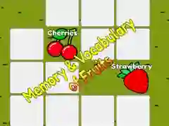 Spel Geheue en Woordeskat van Vrugte aanlyn Spel Geheue en Woordeskat van Vrugte aanlyn