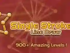 Spel Enkele Stroke Lyntekening aanlyn