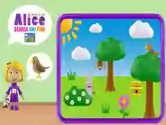 Spel Wêreld van Alice: Soek en Vind aanlyn