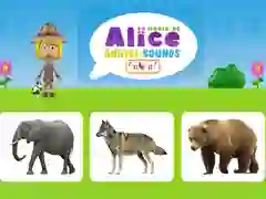 Spel Wêreld van Alice se Diergeluide aanlyn