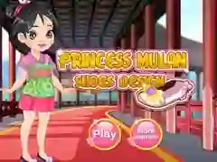 Spel Prinses Mulan se skoene ontwerp aanlyn