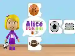 Spel Wêreld van Alice Sportkaarte aanlyn
