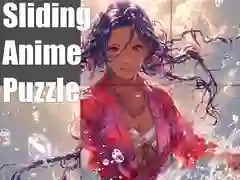 Spel Glypende Anime Legkaart aanlyn