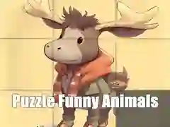 Spel Legpuzzel Eindelike Diere aanlyn