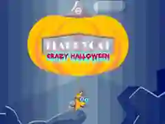Spel FlappyKitten Mal Halloween aanlyn
