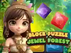 Spel Blok Legpuzzle Juweel Woud aanlyn