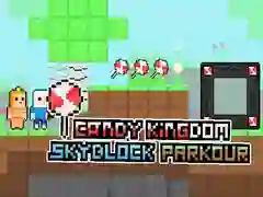 Spel Candy Koninkryk Skyblock Parkour aanlyn