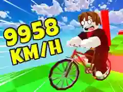 Spel Fiets van die Hel: Spoed Obby op 'n Fiets aanlyn