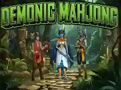 Spel Demoniese Mahjong aanlyn Spel Demoniese Mahjong aanlyn