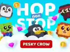 Spel Spring sonder stop Irriterende Kraai aanlyn Spel Spring sonder stop Irriterende Kraai aanlyn