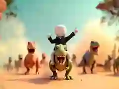 Spel Stickman: Dinosaur Arena aanlyn Spel Stickman: Dinosaur Arena aanlyn