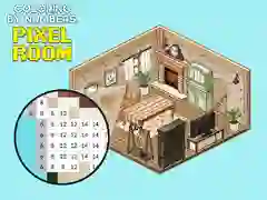 Spel Kleur volgens Nommers: Pikselkamers aanlyn Spel Kleur volgens Nommers: Pikselkamers aanlyn