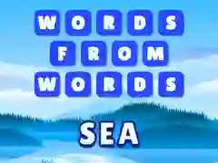 Spel Woorde uit woorde: See aanlyn