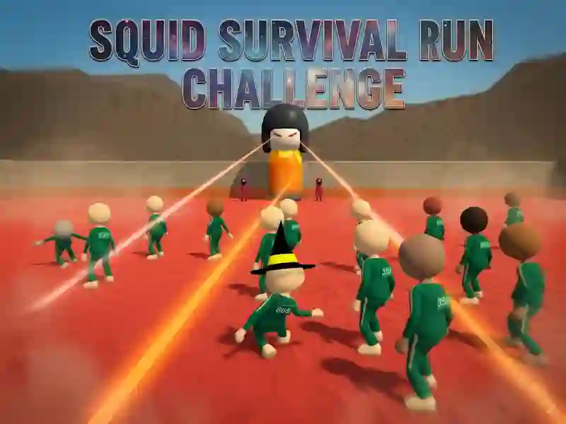 Spel Squid Survival Run Challenge aanlyn