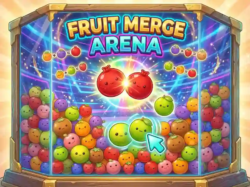 Spel Fruit Merge Arena aanlyn