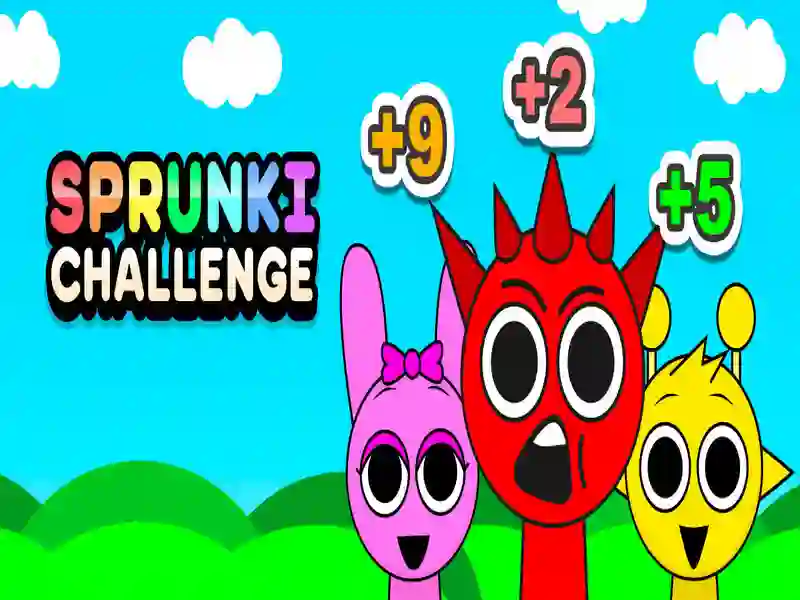 Spel Sprunki Challenge aanlyn