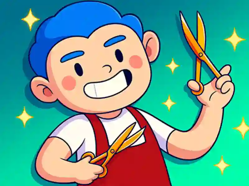 Spel Idle Barber Shop aanlyn