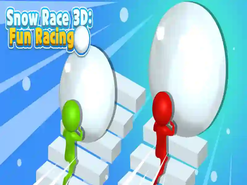 Spel Snow Race 3D Fun Racing aanlyn