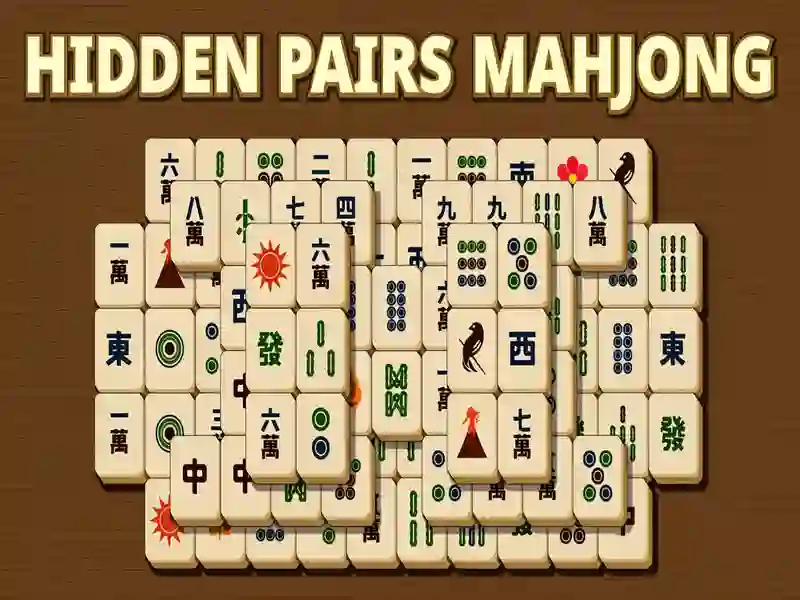 Spel Verborge pare Mahjong aanlyn