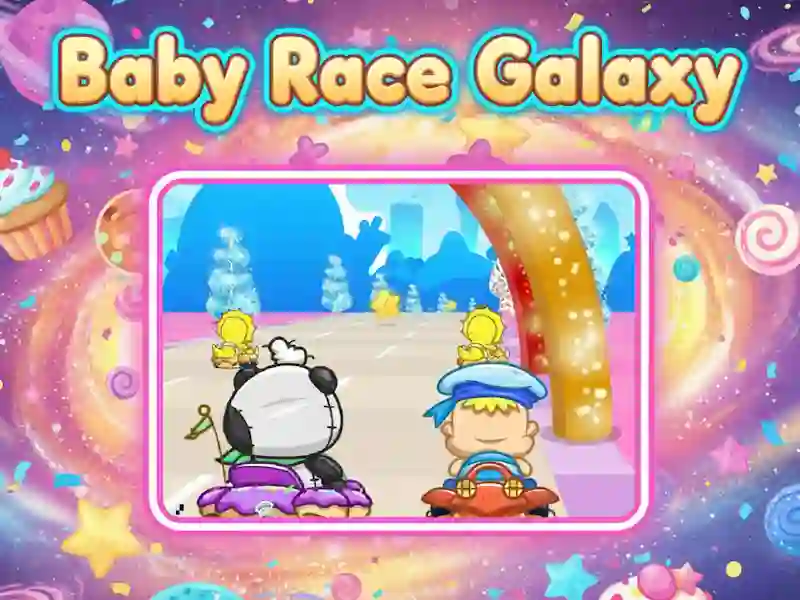 Spel Baby Race Galaxy aanlyn