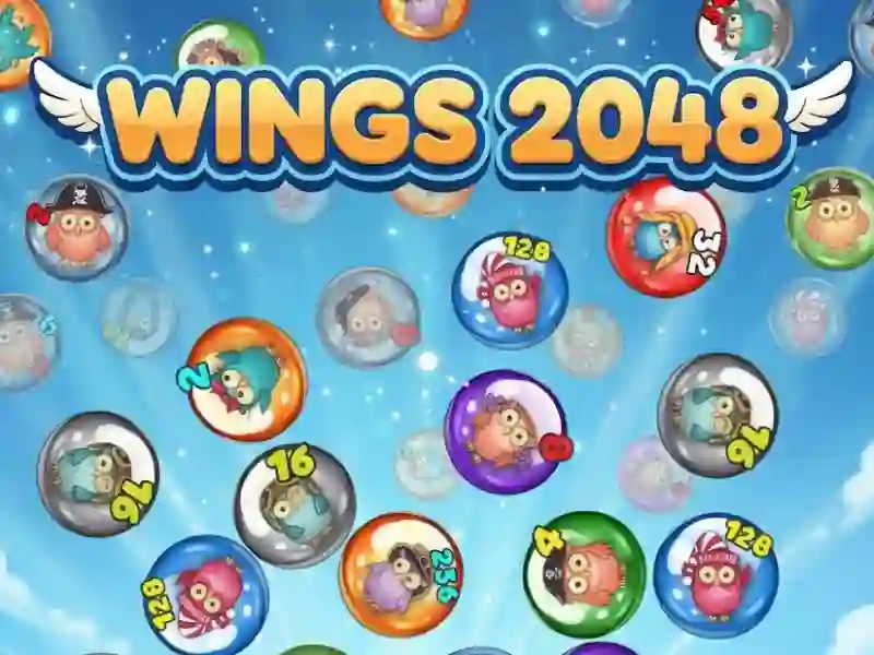 Spel Wings 2048 aanlyn