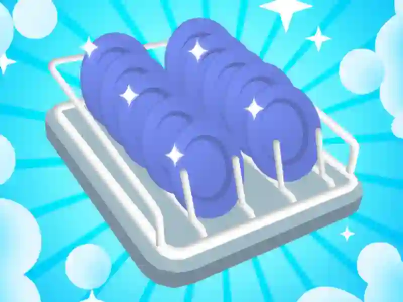 Spel Laai die skottelgoed asmr aanlyn