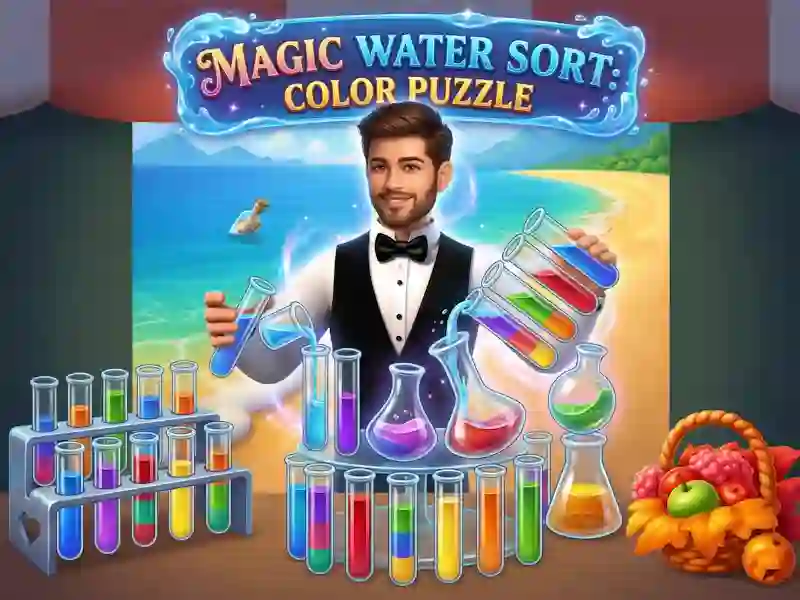 Spel Magic Water Sort: Color Puzzle aanlyn