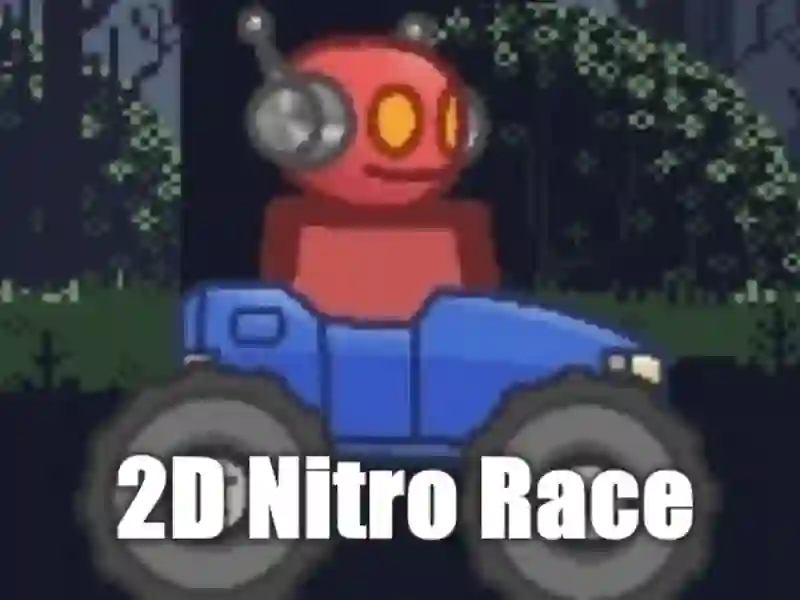 Spel 2D Nitro Race aanlyn Spel 2D Nitro Race aanlyn