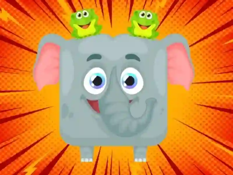 Spel Jellie-belly. Maak die olifant aanlyn