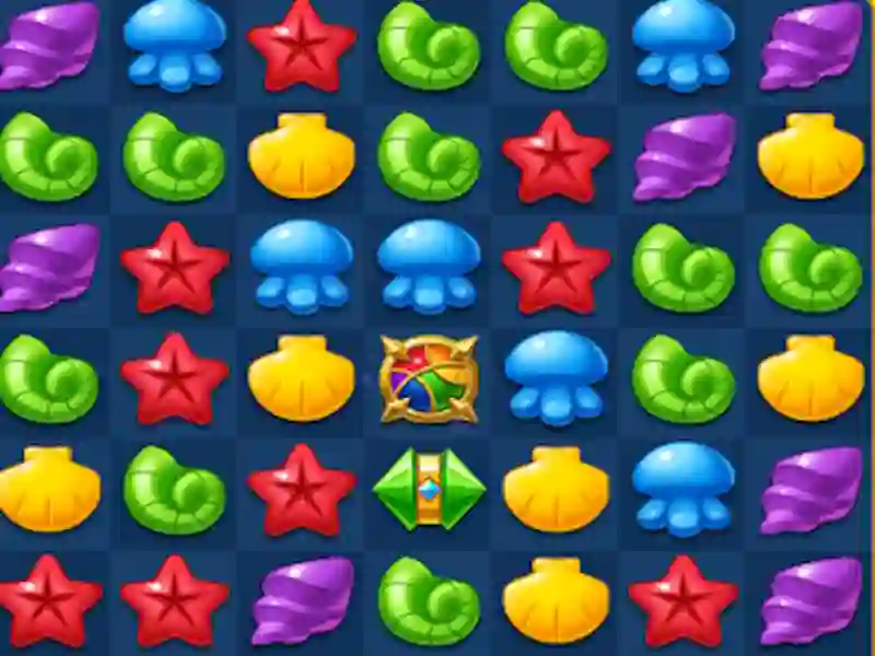 Spel Ocean Blast Match 3 aanlyn