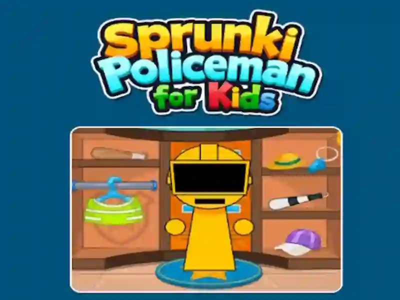 Spel Sprunki-polisieman vir kinders aanlyn