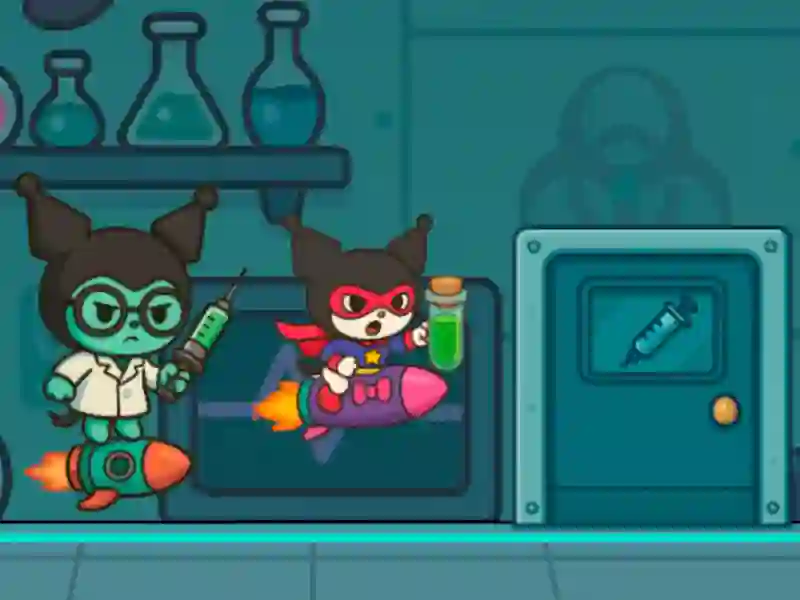 Spel Kitty Kuro Lab Escape aanlyn