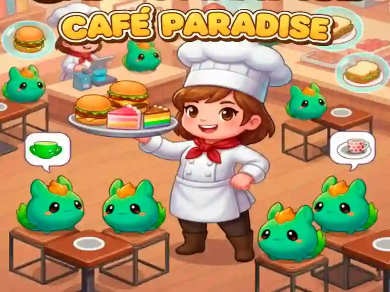 Spel Cafe Paradise aanlyn