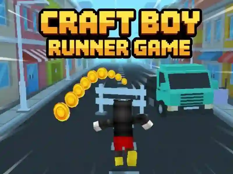 Spel Craft Boy Runner Game aanlyn Spel Craft Boy Runner Game aanlyn