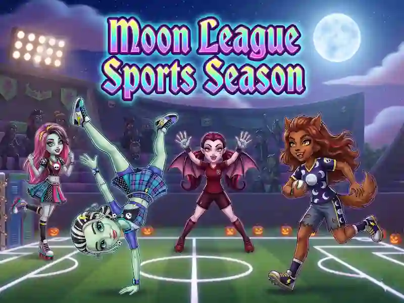 Spel Moon League Sports Season aanlyn