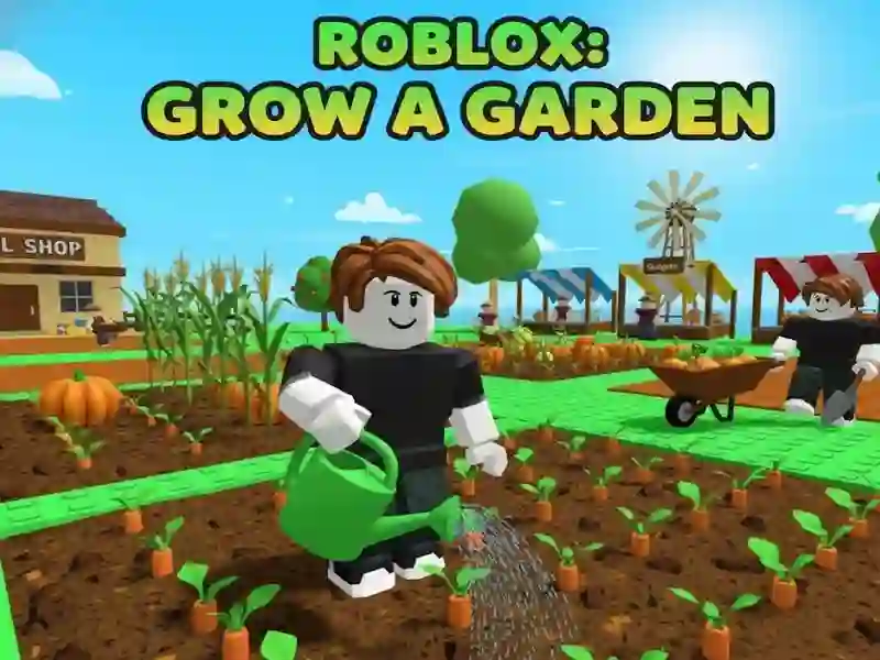Spel Roblox: Groei 'n tuin aanlyn Spel Roblox: Groei 'n tuin aanlyn