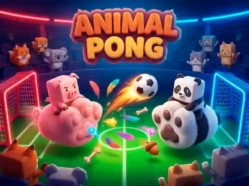 Spel Animal Paws Pong aanlyn
