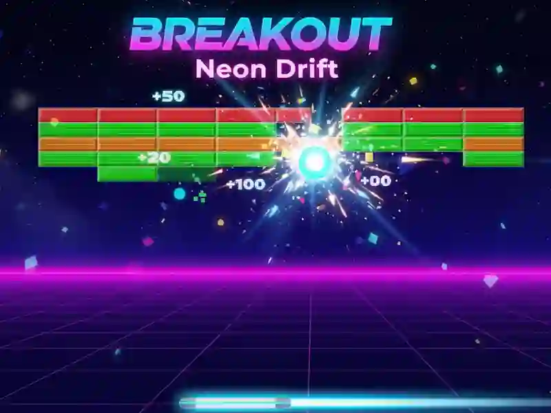 Spel Breakout Neon Drift aanlyn