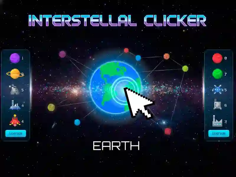 Spel Interstellêre kliker aanlyn