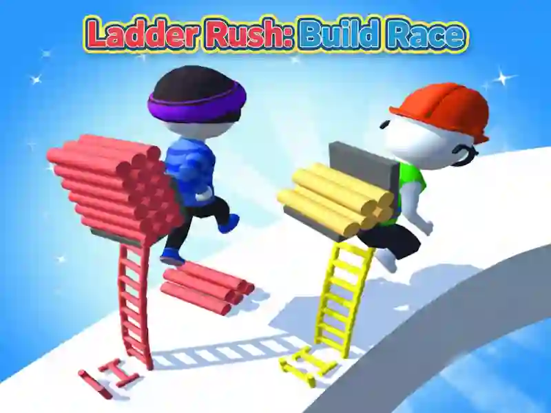 Spel Ladder Rush: Build Race aanlyn