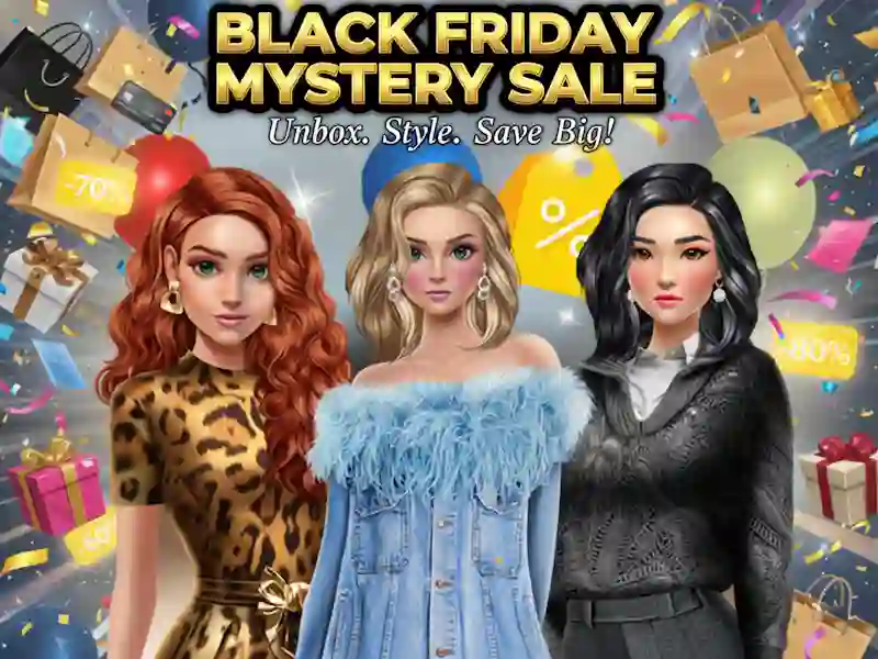 Spel Black Friday Mystery Sale aanlyn